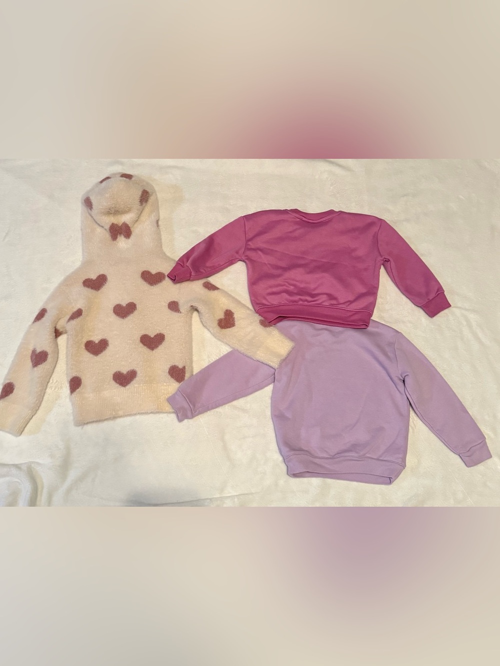Girl’s 3T Sweater/Long Sleeve Bundle - Picture 3 of 7